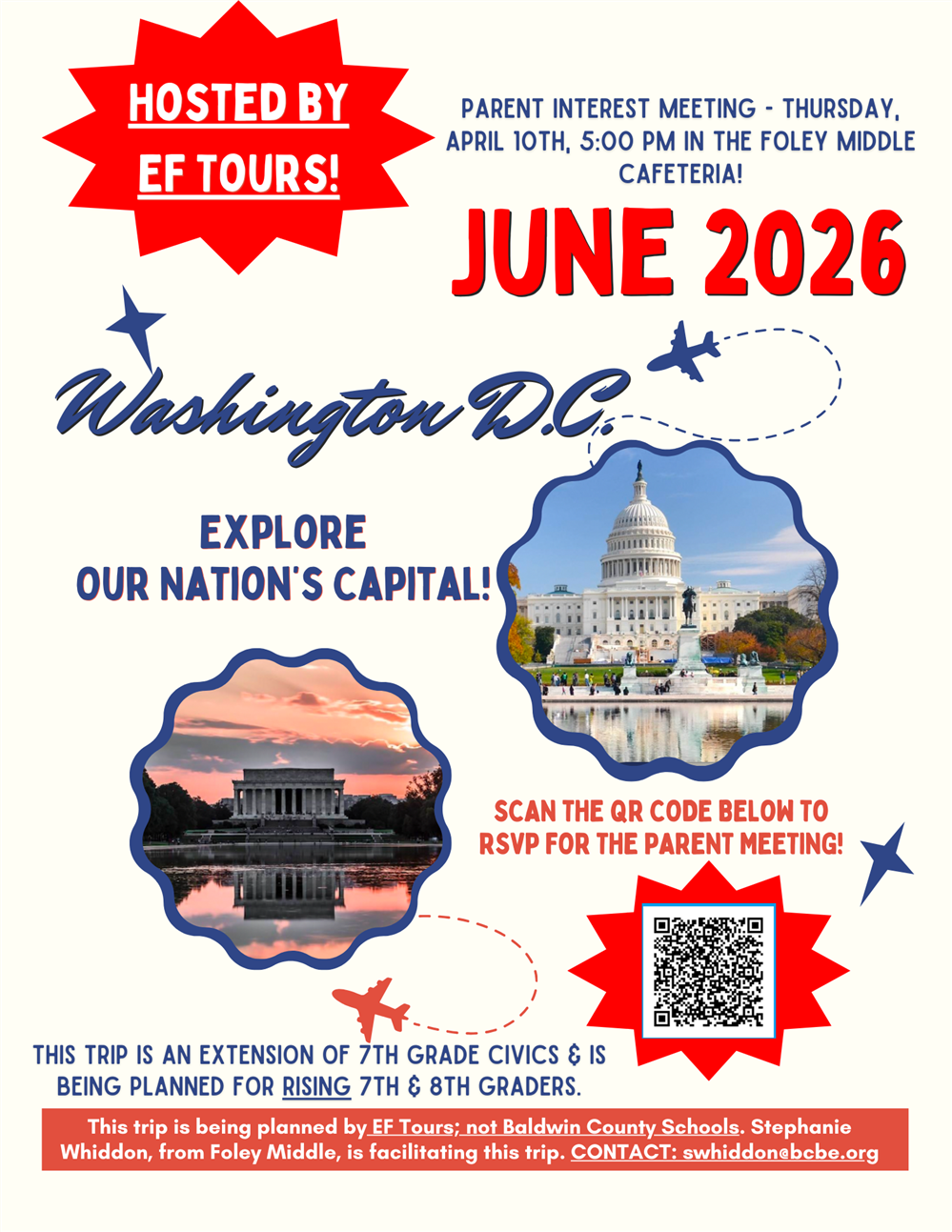  Washington DC Summer Trips